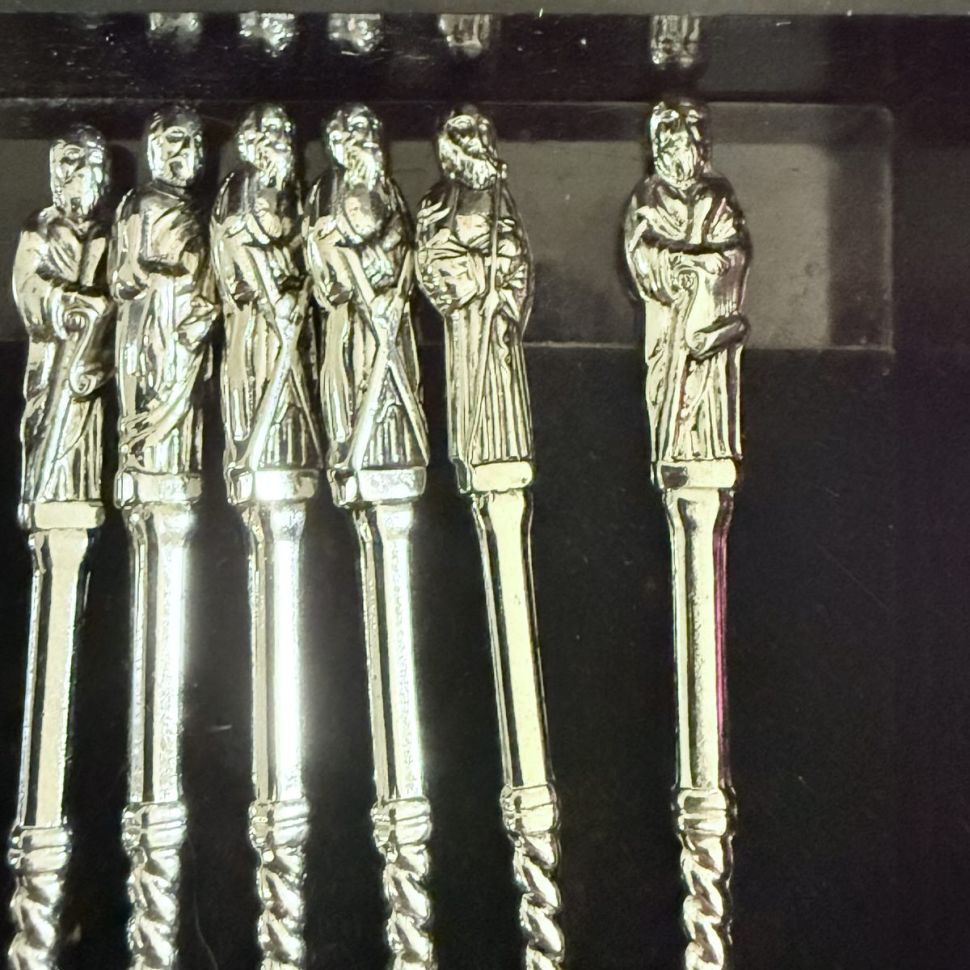 Ложка кофейная 12 см сталь набор 6 шт. в коробке Голландия