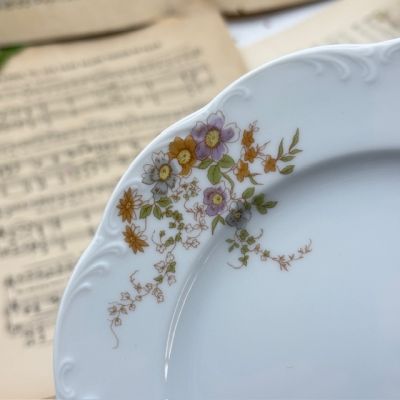 Тарелка Rosenthal Monbijou садовые цветы 20 см Германия