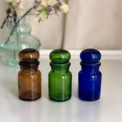 Аптечная банка малая зеленая 1 шт. Бельгия