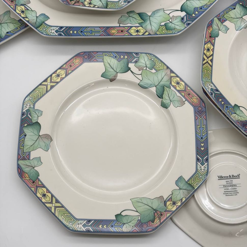 Тарелка глубокая ВиллеройБох Pasadena 24 см фарфор Германия