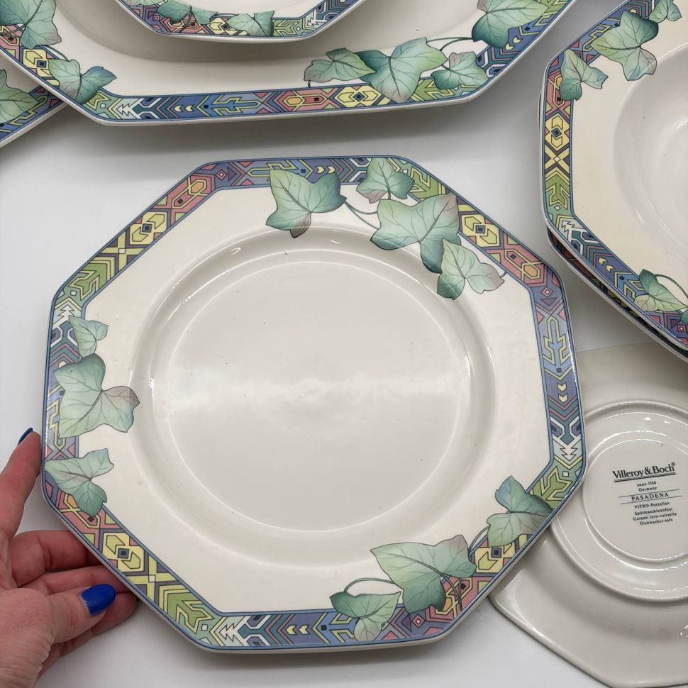 Тарелка глубокая ВиллеройБох Pasadena 24 см фарфор Германия