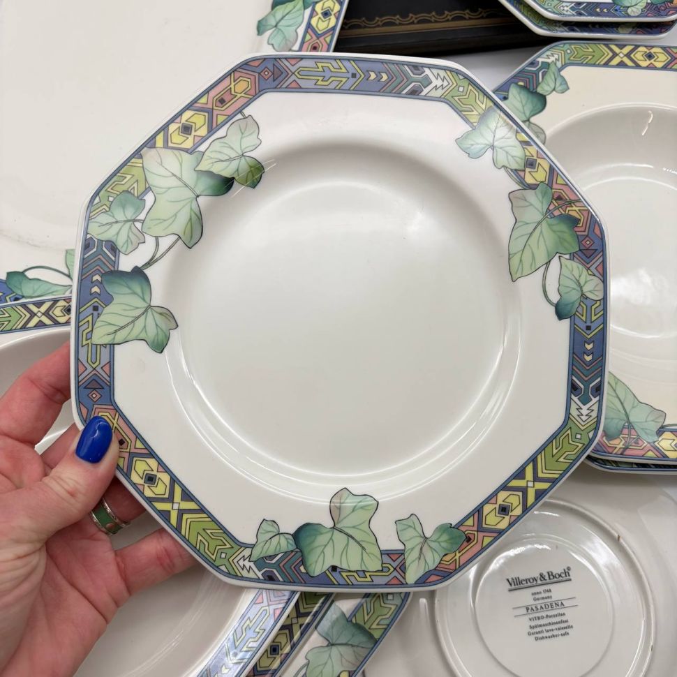 Тарелка глубокая ВиллеройБох Pasadena 24 см фарфор Германия