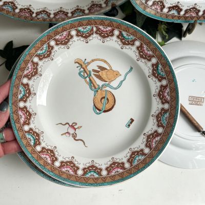 Тарелка Sarreguemines Chinois 23 см Франция