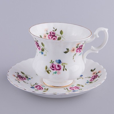 Кофейная пара Richmond Англия, трещина на ободке