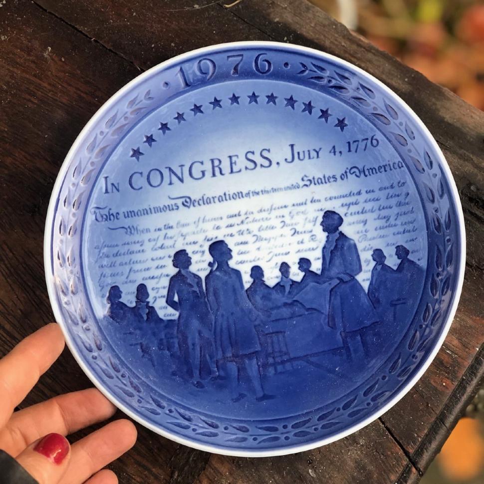 Тарелка 1976 Royal Copenhagen