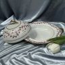 Масленка Limoges Haviland&Co 23 см фарфор Франция