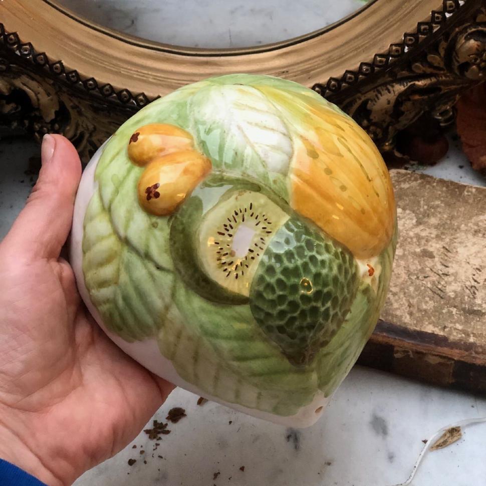 Декоративный элемент Экзотические фрукты керамика Rustic