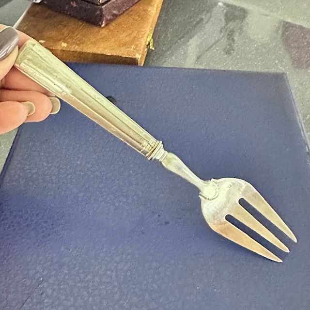 Набор сервировочный 4 предмета Минерва серебро Франция