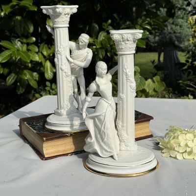 Подсвечник Джульетта Franklin Mint 1986 г. Romeo and Juliet