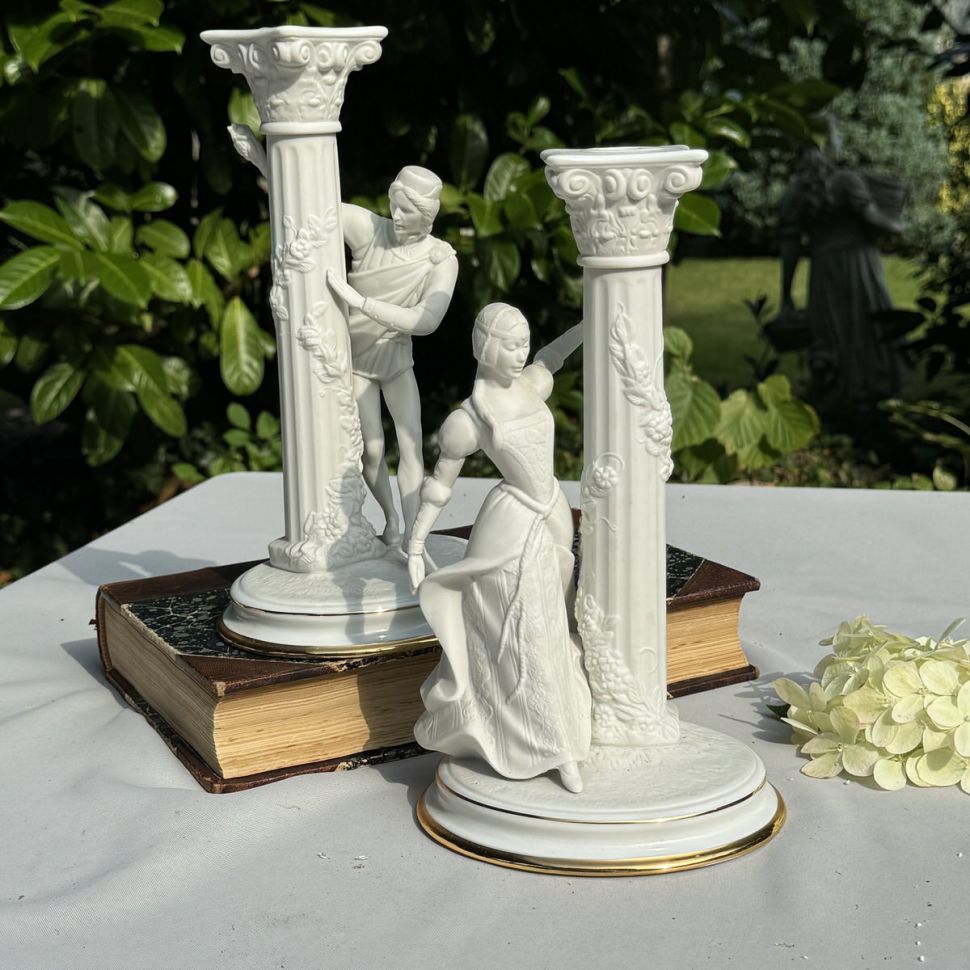 Подсвечник Джульетта Franklin Mint 1986 г. Romeo and Juliet