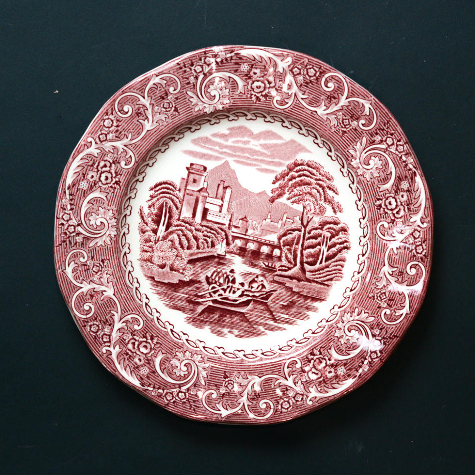 Тарелка Canterbury серия River Scene 20 см Англия