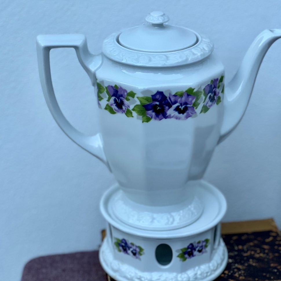 Чайник Кофейник Rosenthal Classic Rose Фиалка 1,2 л Германия
