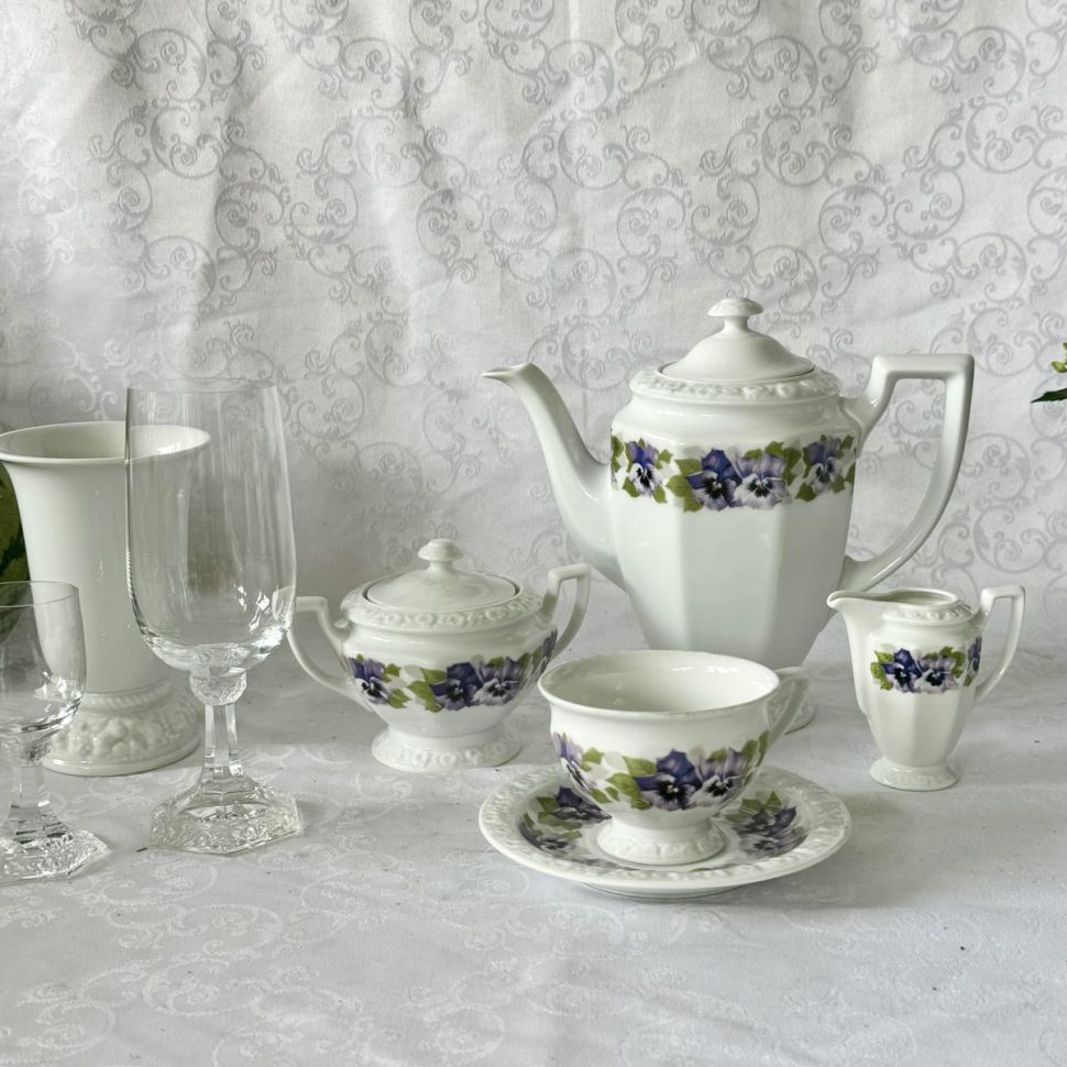 Чайник Кофейник Rosenthal Classic Rose Фиалка 1,2 л Германия