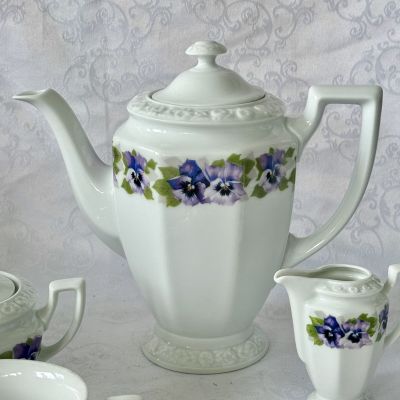 Чайник Кофейник Rosenthal Classic Rose Фиалка 1,2 л Германия