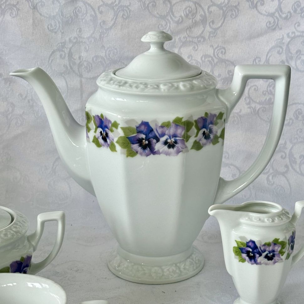 Чайник Кофейник Rosenthal Classic Rose Фиалка 1,2 л Германия