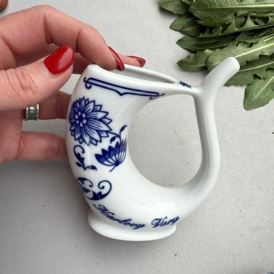 Бюветница Karlovy Vary фарфор 1990 год 10 см 