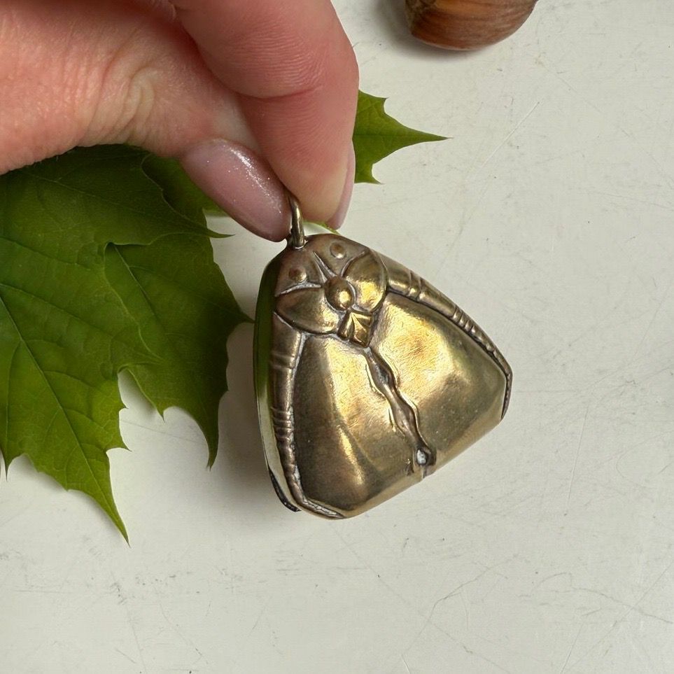 Погремушка 4 см серебрение по латуни