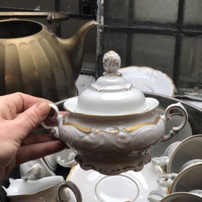 Сахарница фарфор Польша