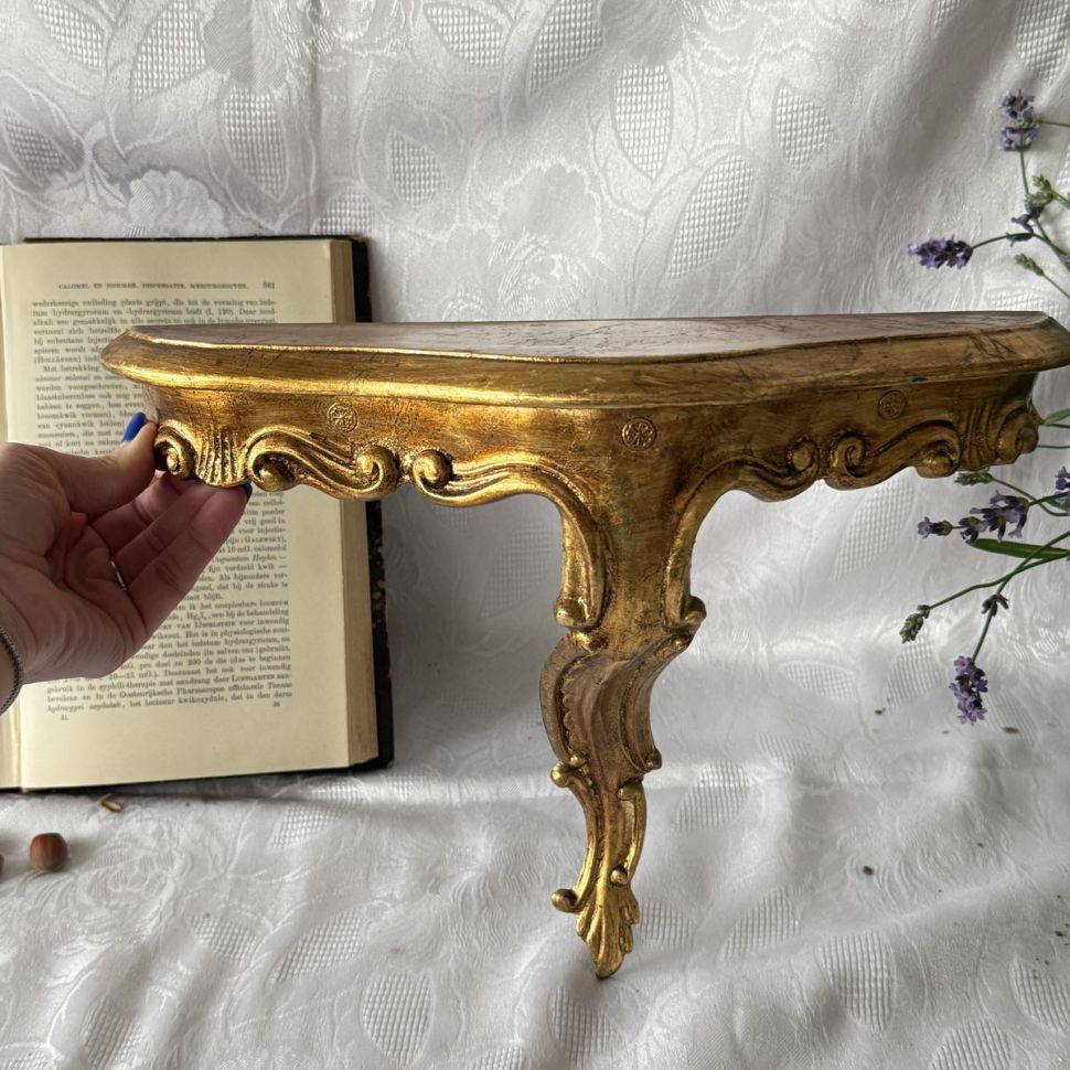 Полка консоль подвесная 37 см 