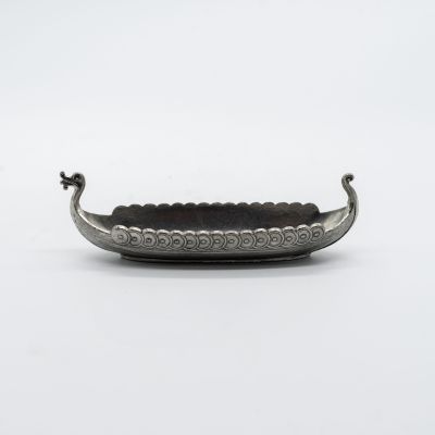 Лодка викингов, декор, олово