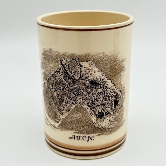 Стакан Эрдельтерьер 320 мл керамика Голландия