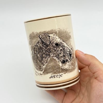 Стакан Эрдельтерьер 320 мл керамика Голландия