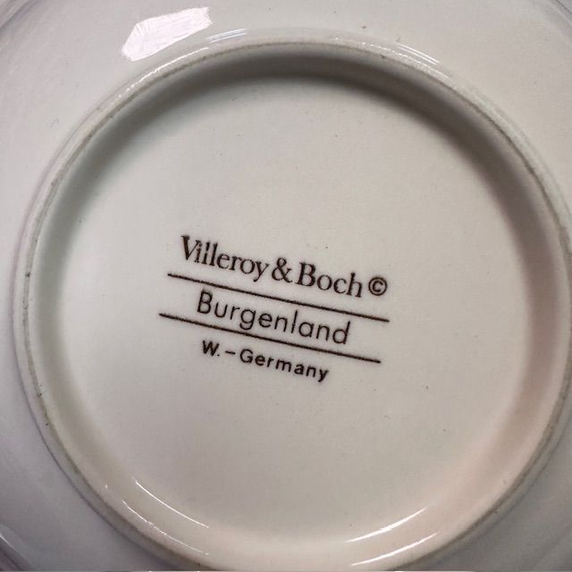 Миска 16 см ВиллеройБох Burgenland фарфор Германия   