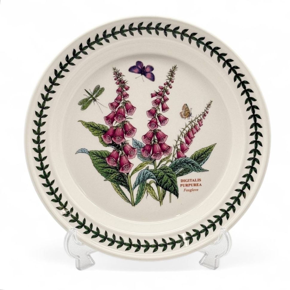 Тарелка Portmeirion Botanic Garden Foxglove 27 см Портмерион Англия