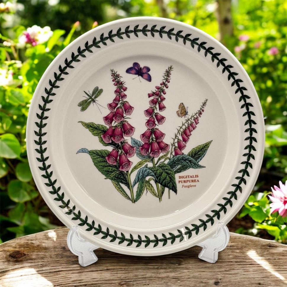 Тарелка Portmeirion Botanic Garden Foxglove 27 см Портмерион Англия