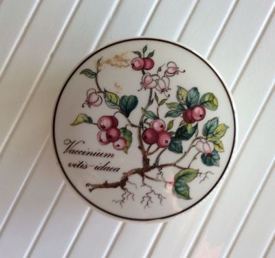 Шкатулка Botanica Vaccinium Vitis Idaea 11 cm (микро брак крышки)