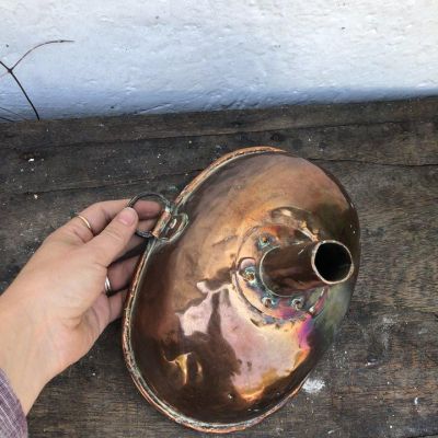 Воронка медная большая 24 см.