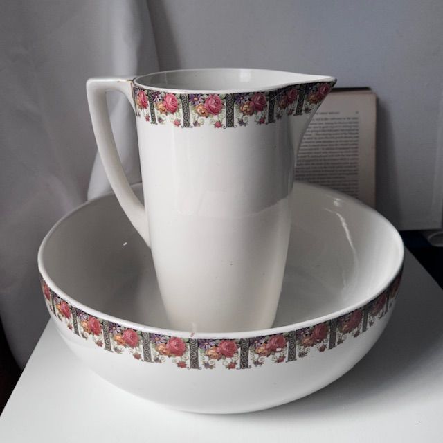 Набор для умывания кувшин и таз Ардеко Франция