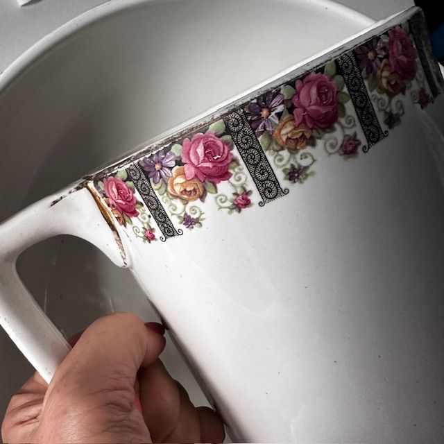 Набор для умывания кувшин и таз Ардеко Франция