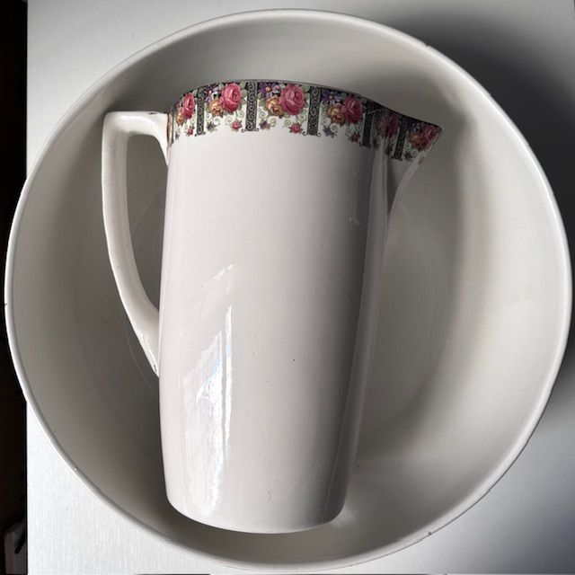 Набор для умывания кувшин и таз Ардеко Франция