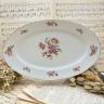 Блюдо овальное PL Limoges Букет 35 см Франция 