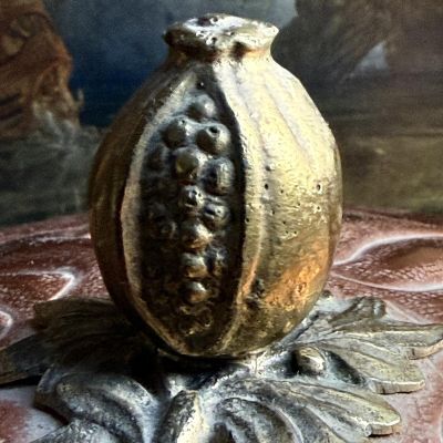 Супница террин 5 л Франция медь латунь