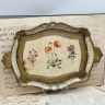 Поднос флорентийский с ручками 43 см Италия