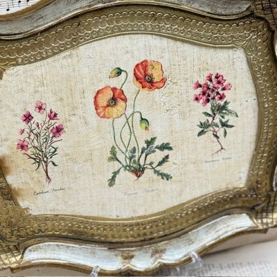 Поднос флорентийский с ручками 43 см Италия