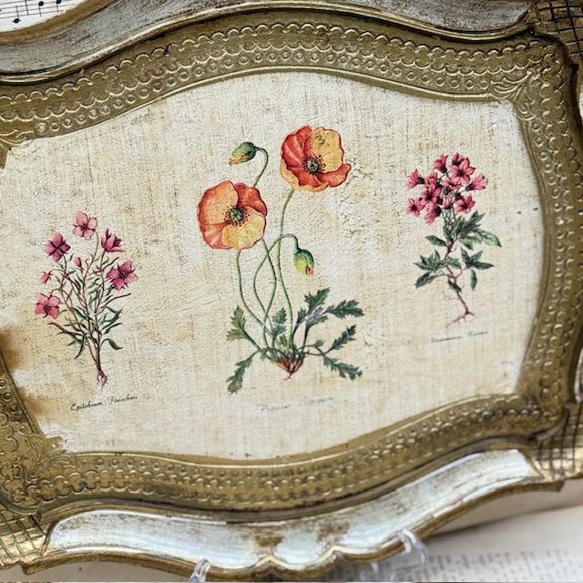 Поднос флорентийский с ручками 43 см Италия