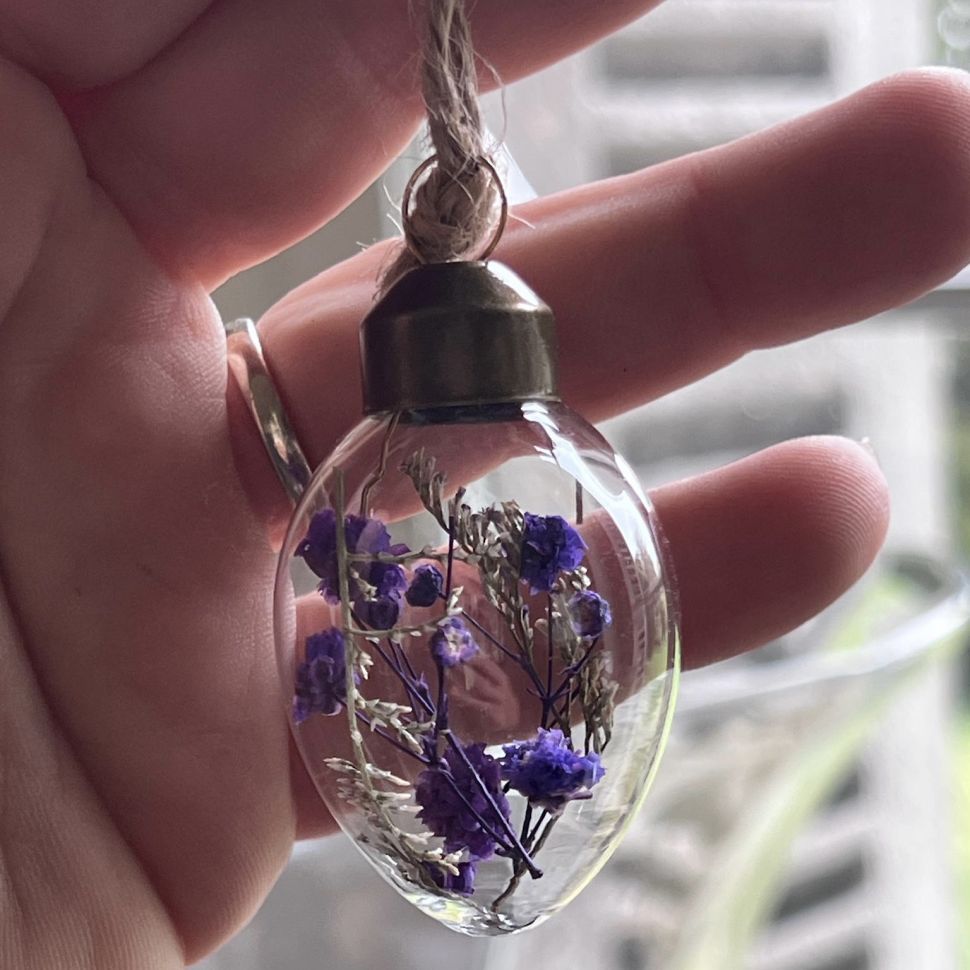 Подвес Сухоцвет 5 см набор 3 шт