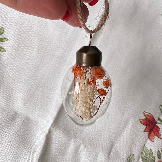 Подвес Сухоцвет 5 см набор 3 шт