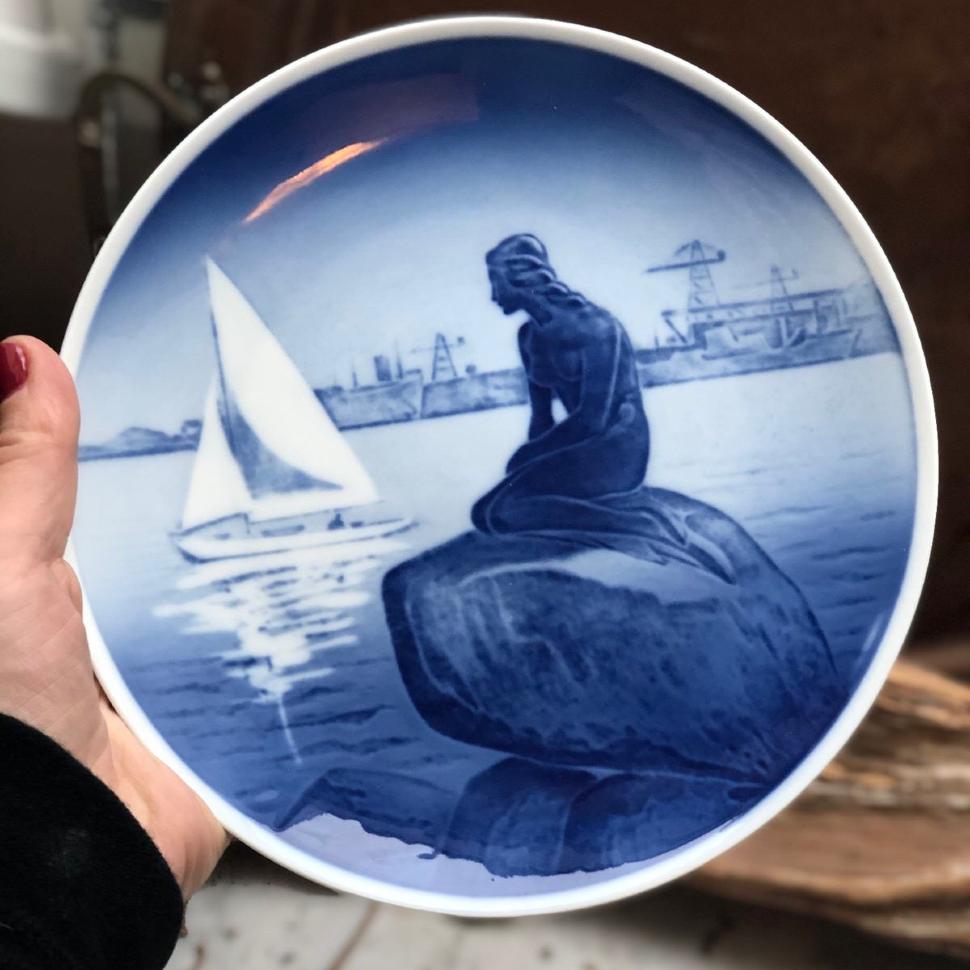 Тарелка декоративная Русалка Royal Copenhagen