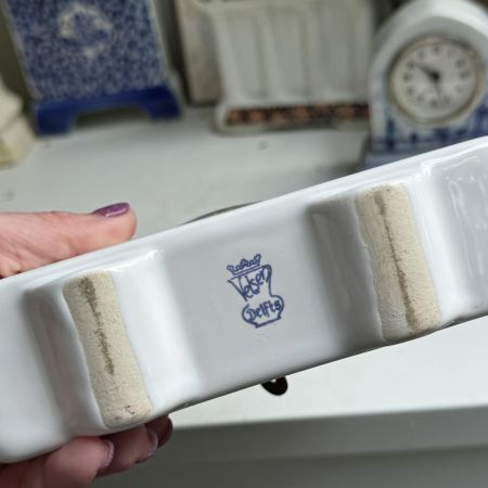 Часы интерьерные Velsen Delfts 16 см фарфор Голландия