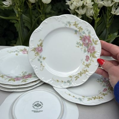 Тарелка десертная Rosenthal Monbijou Fleur Douce 16 см Германия