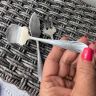 Вилка нож лопатка для рыбы 17 см мельхиор серебрение набор Франция
