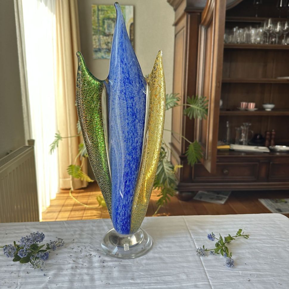 Статуэтка 44 см хрусталь ручная работа Мурано 