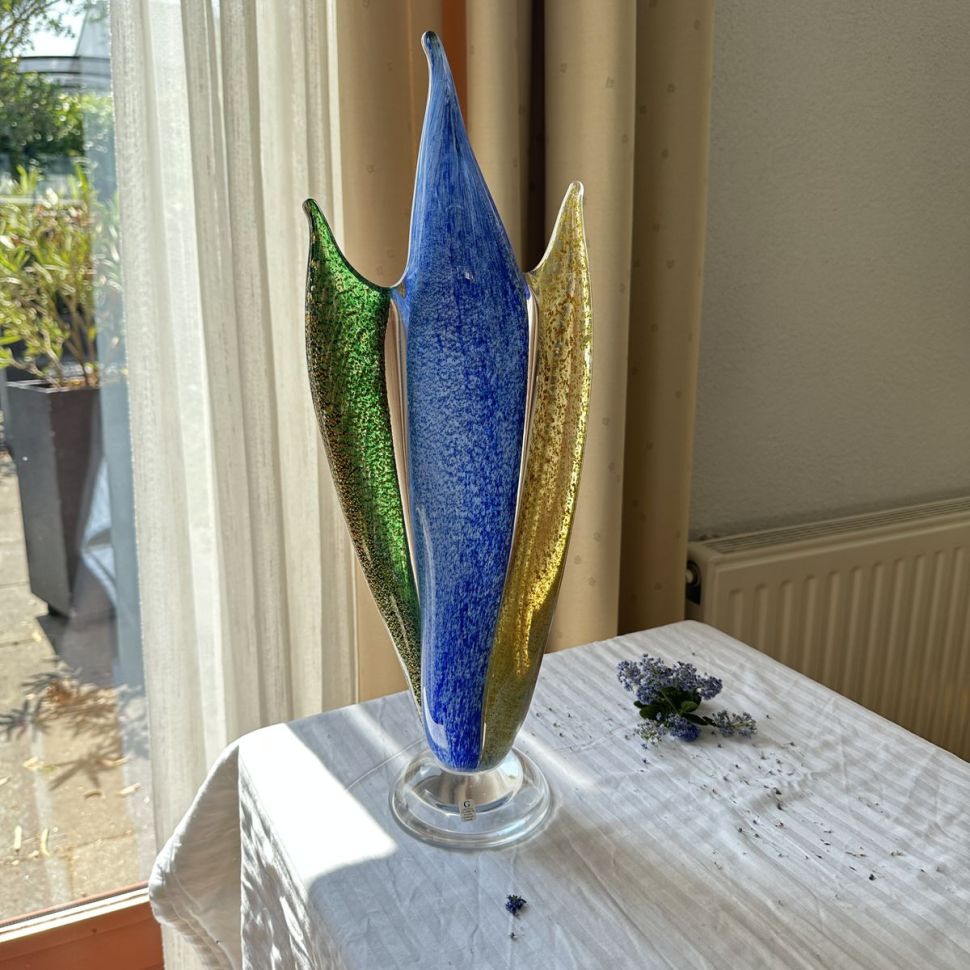 Статуэтка 44 см хрусталь ручная работа Мурано 