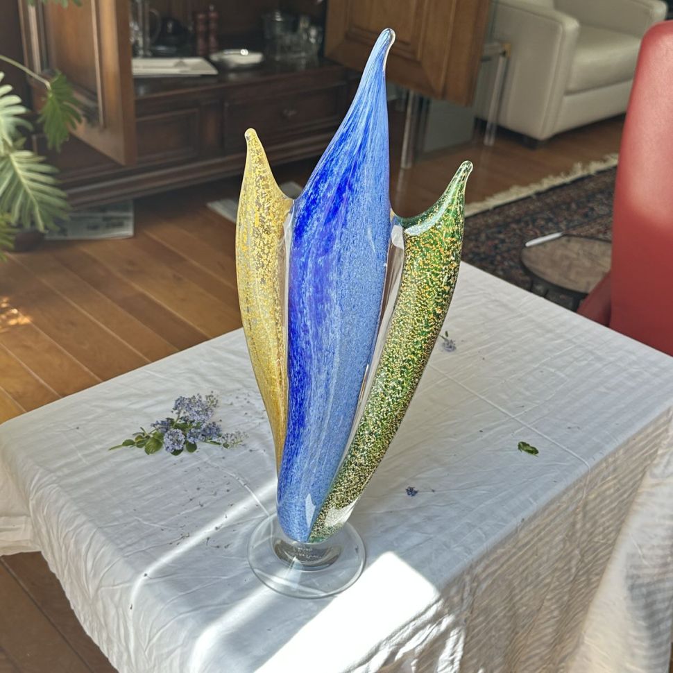 Статуэтка 44 см хрусталь ручная работа Мурано 