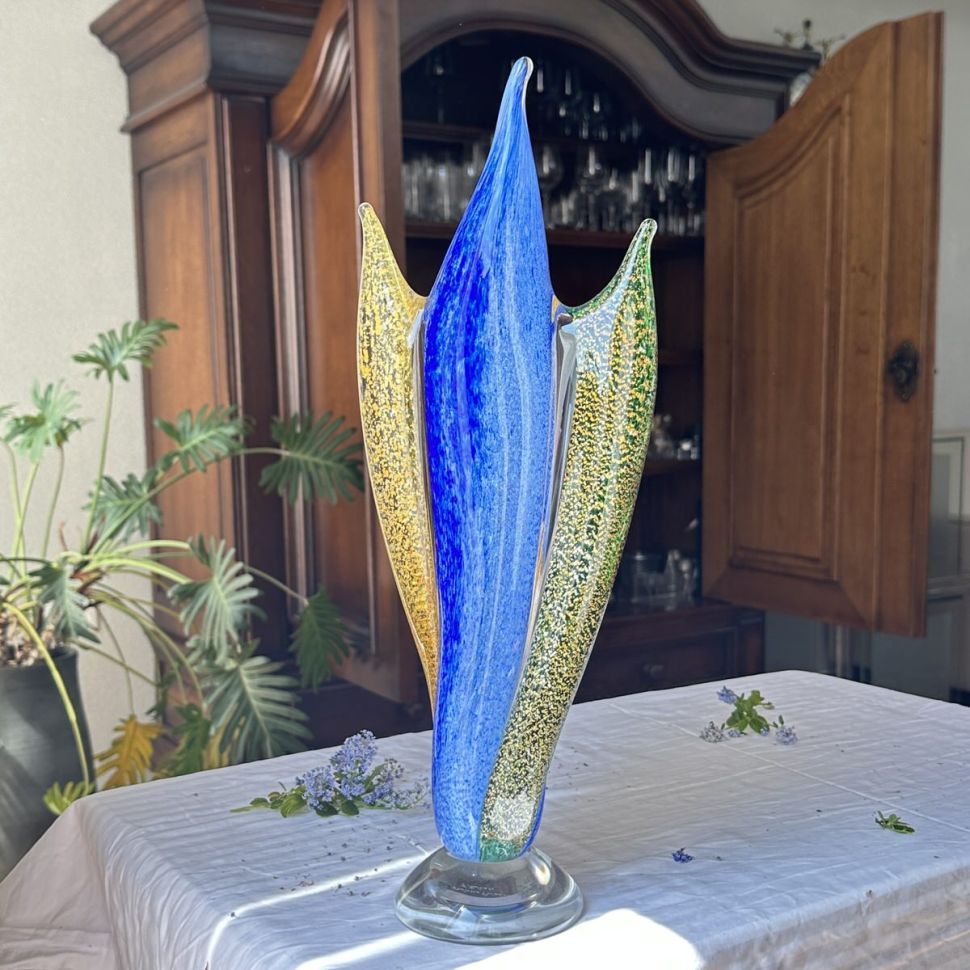 Статуэтка 44 см хрусталь ручная работа Мурано 