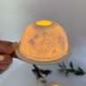 Подсвечник клош Rosenthal Merry Christmas 13 см бисквитный фарфор Германия          